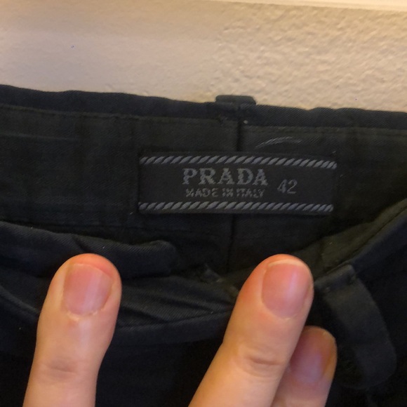 Gorgeous Prada navy blue pants - Picture 3 of 4